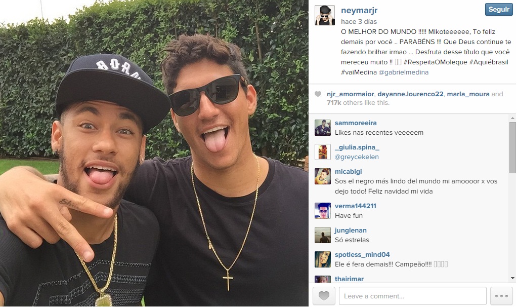 instagram neymar