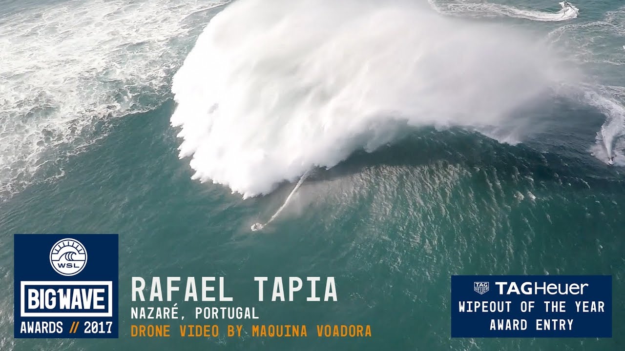 Antonio Rodrigues at Nazare - 2016 TAG Heuer Biggest Wave