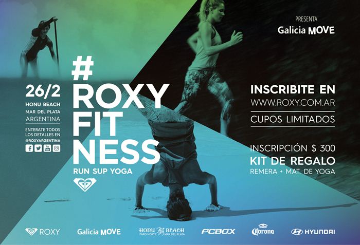 Roxy Fitness Run SUP Yoga 2017