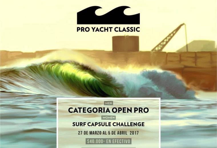 Comienza la segunda edición del Billabong Pro Yacht Classic 2017, la segunda parada del Circuito Argentino de Surf Profesional en la ciudad de Mar del Plata.