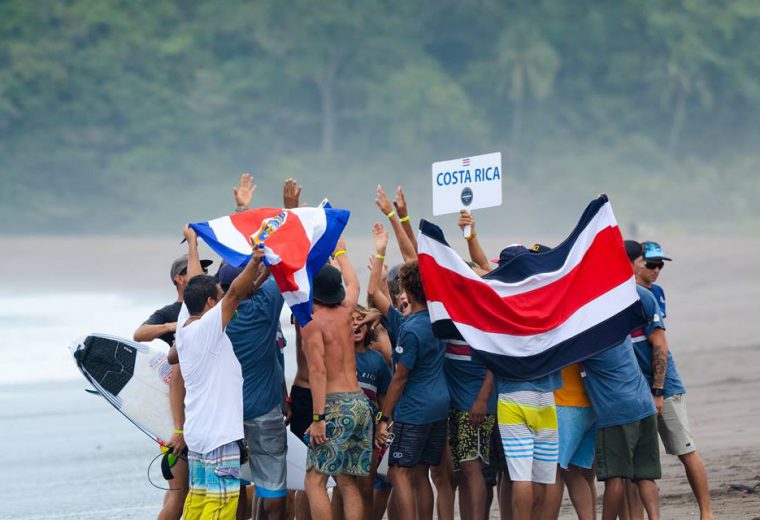Costa Rica confirmó su equipo para los World Surfing Games 2017