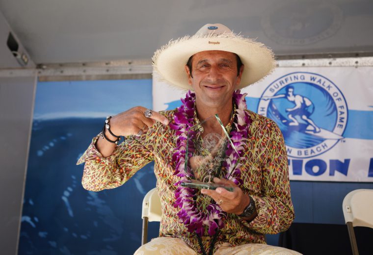 Fernando Aguerre ingresó al Surf Walk of Fame